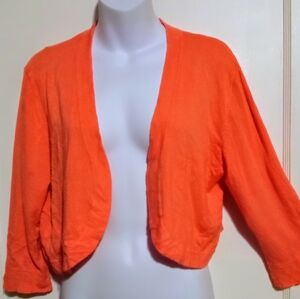 🛍️ BUNDLE ONLY🛍️APT. 9 LADIES TANGERINE MIDI CROPPED CARDIGAN